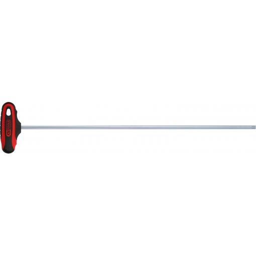 KS Tools 158.5124 Rukojeť s povrchem ERGOTORQUEplus® T RIBE profil, extra dlouhá, 7 mm