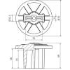 DEHN 478099 SK RD10 FL30X3.5 GRGE PVC Ochranná krytka 1 ks