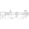 DEHN 478699 GAD EFP M10 10 L130 V4A Závitový adaptér M10 1 ks