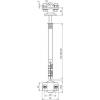 DEHN 273741 LH ZS 7.10 AB D10X180 STTZN ZG Držák na kabely 1 ks