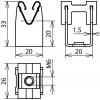 DEHN 207019 LH DG 8 H20 IGM6 V2A Držák na kabely 1 ks