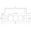 DEHN 472024 ES 2X4 ASB11 STTZN Zemnící lišta 1 ks