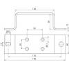 DEHN 472023 ES 2X2 ASB11 STTZN Zemnící lišta 1 ks