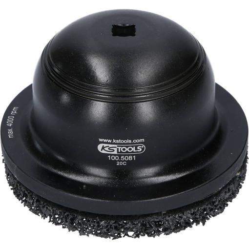 KS Tools 100.5080 Hliníková sada brusiv kola Ø 150 mm, vnitřní Ø 90 mm, 2 ks