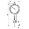 KS Tools 300.0564 300.0564 stopky (Ø x d) 30 mm x 75 mm