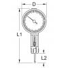 KS Tools 300.0564 300.0564 stopky (Ø x d) 30 mm x 75 mm