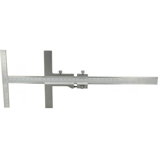 KS Tools 300.1562 rýsovací posuvné měřidlo Nerezová ocel