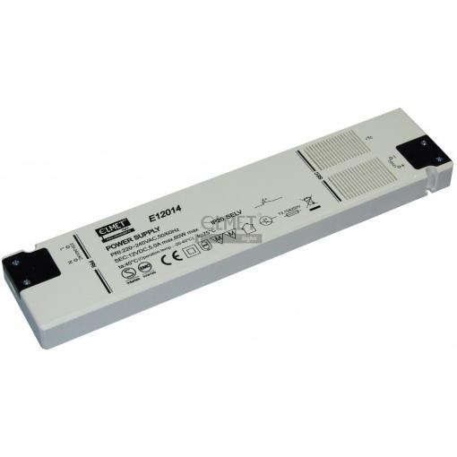 Síťový spínaný zdroj nízký E12014 220-240V - 12V, 5A, 60W vestavný pro LED pásky