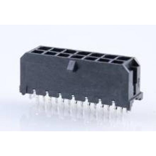 Molex konektor do DPS 430451424, 1 ks