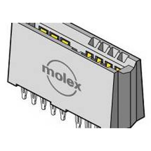 Molex zásuvkový konektor do DPS 459120001, 1 ks