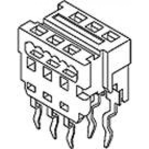 Molex zástrčkový konektor na kabel 905841316, 1 ks