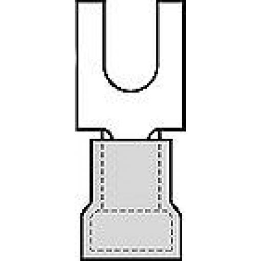 Molex 191390003 vidlicové kabelové oko 1 ks