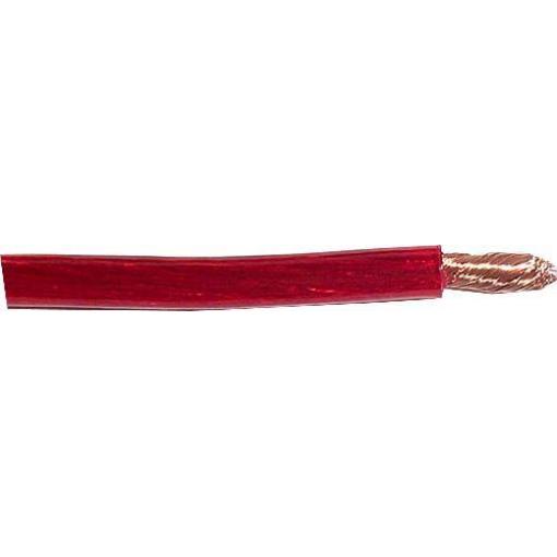 Napájecí kabel Cu 6AWG (13mm2) červený 1,7m