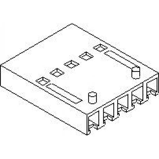 Molex zástrčkový konektor na kabel 901230108, 1 ks