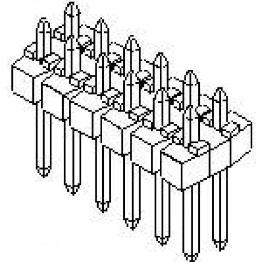 Molex pinová lišta (standardní) 901311087 1 ks