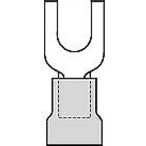 Molex 191440042 vidlicové kabelové oko 1 ks