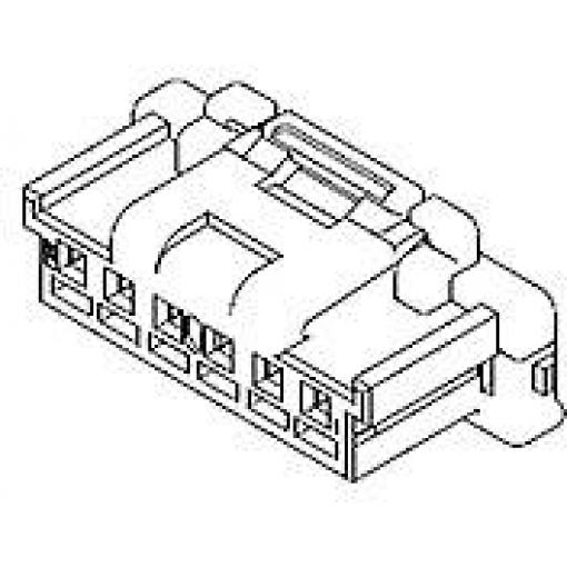 Molex zásuvkový konektor na kabel 5051510701, 1 ks