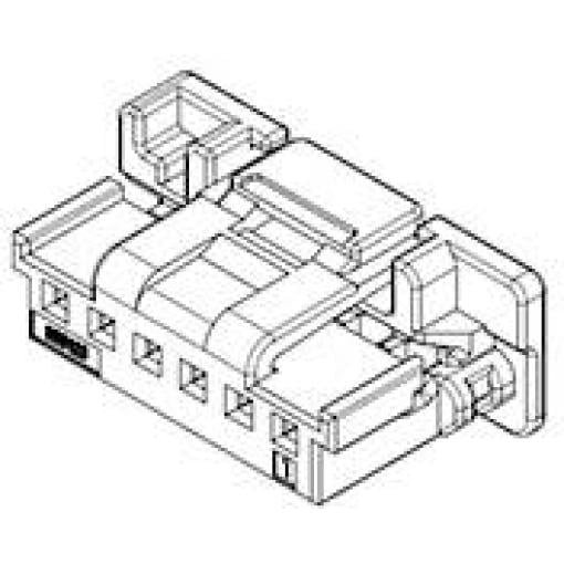 Molex zásuvkový konektor na kabel 5601230604, 1 ks