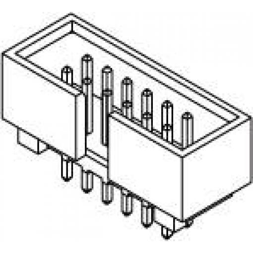 Molex 702460801 kolíková lišta 1 ks