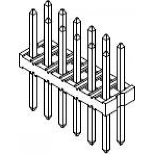 Molex pinová lišta (standardní) 877582016 1 ks