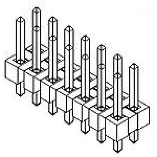 Molex pinová lišta (standardní) 879141016 1 ks