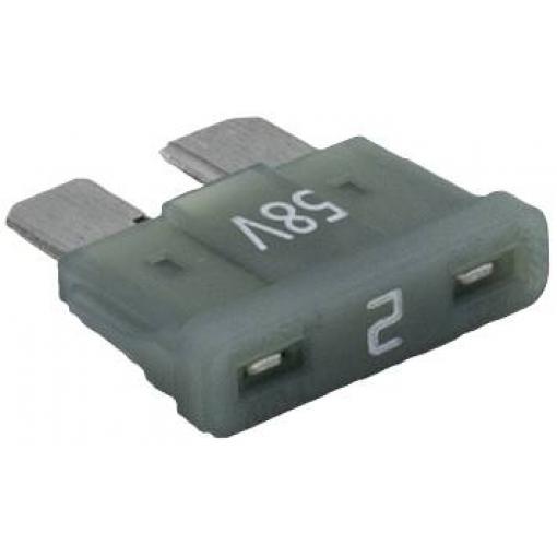 HansorATP-M02 standardní plochá pojistka pro motorová vozidla , 58 V, 2 A, 1 ks