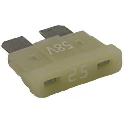 HansorATP-M25 standardní plochá pojistka pro motorová vozidla , 58 V, 25 A, 1 ks