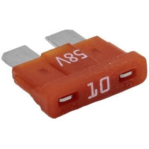 HansorATP-M10 standardní plochá pojistka pro motorová vozidla , 58 V, 10 A, 1 ks