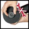 Einhell Power X-Change TE-AG 18/115 Q Li Solo 4431165 Akumulátorová úhlová bruska 115 mm, bez akumulátoru, bez nabíječky, Vč. Rychloupínacího matice, 0 W, 18
