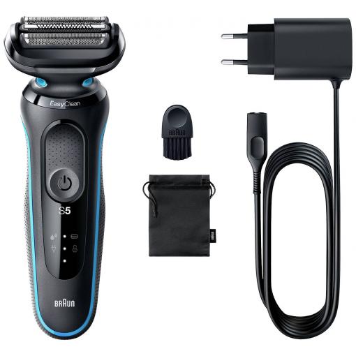 Braun 51-M1000s 51-M1000s foliový zastřihovač černá/modrá