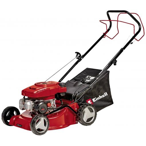 Einhell GC-PM 40/2 S benzín sekačka Vč. samohybného pohonu 2 000 W šířka sekání 40 cm Určen pro max. Travní plocha pro 1000m²