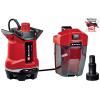 Einhell 4181580 Power X-Change GE-DP 18/25 Li - Solo ponorné čerpadlo pro užitkovou vodu vícestupňové 7500 l/h 5 m