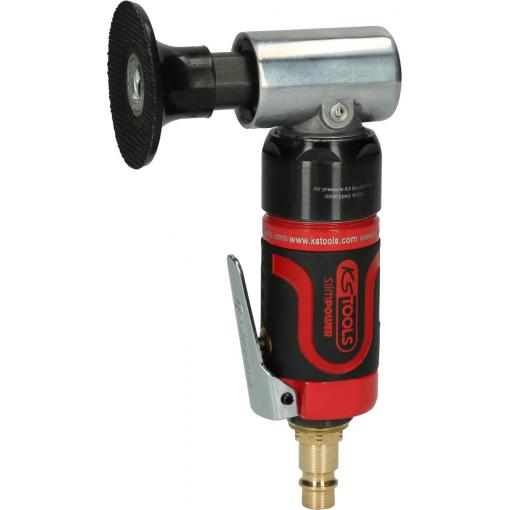 KS Tools 515.5580 SlimPower Mini pneumatická bruska pro velké pady, 19000 ot./min