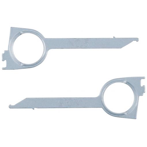 KS Tools 500.1377 Nástroj pro odjištění rádia/navigace Becker, 2 ks