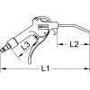 KS Tools 515.1903 pneumatická vyfukovací pistole 6.3 bar