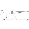 Žvýkačový karamer s ochrannou izolací, 250 mm KS Tools 117.1326