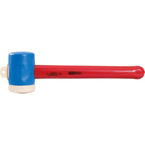 Plastové kladivo s ochrannou izolací, hlava Ø 55 mm KS Tools 117.1131
