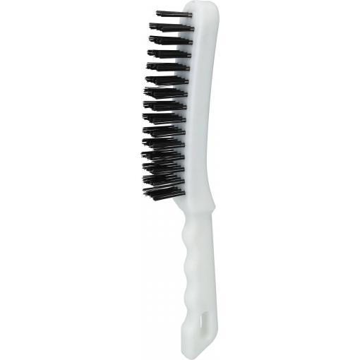 KS Tools 201.2325 Ocelový drátěný kartáč 4 řady, 285 mm
