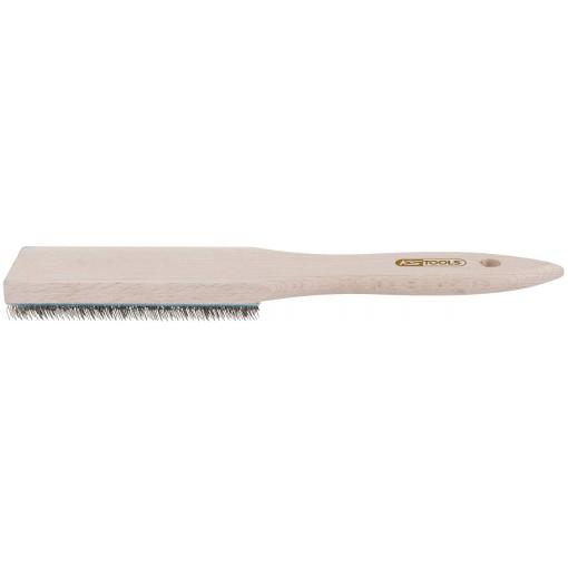 KS Tools 161.0001 drátěný kartáč ocelový drát 250 mm 1 ks