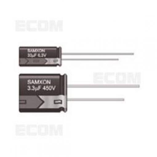 Elektrolytický kondenzátor radiální EKM477M1HG20RRSAP, 470 µF / 50 V, RM 5 mm