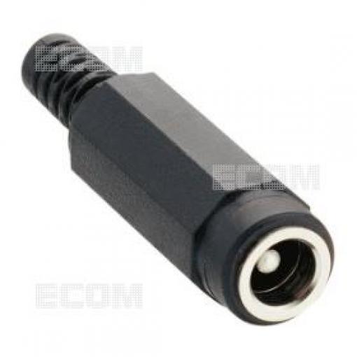 Vidlice souosá napájecí NEK/J 210, 2,0 mm, plastový kryt