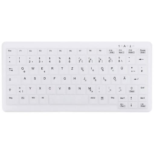 Active Key AK-C4110F-FU1-W/GE bezdrátový, bezdrátový hygienická klávesnice německá, QWERTZ bílá