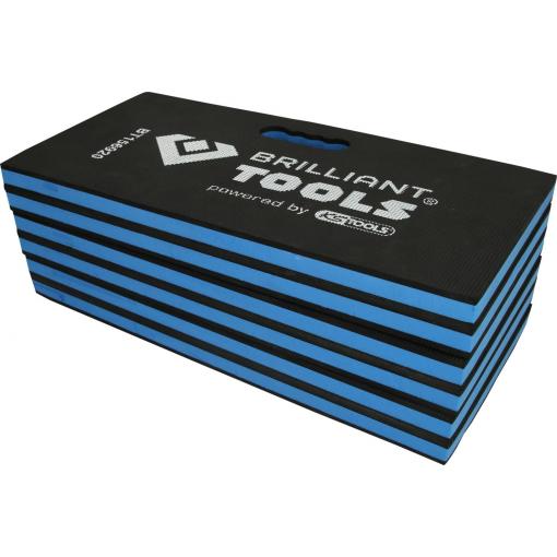Brilliant Tools BT156920 Skládací ochranná podložka pro mechaniky, 1200 x 400 x 23 mm
