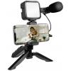 LogiLink AA0157 na mikrofon (jack 3,5 mm) videodržák černá