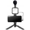 LogiLink AA0157 na mikrofon (jack 3,5 mm) videodržák černá