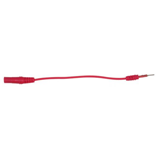 KS Tools 150.0972 propojovací kabel zásuvka 4 mm - červená 1 ks