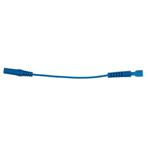 KS Tools 150.0963 propojovací kabel zásuvka 4 mm - zásuvka 6 mm modrá 1 ks