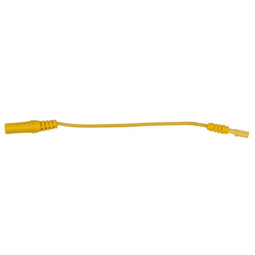 KS Tools 150.0964 propojovací kabel zásuvka 4 mm - žlutá 1 ks