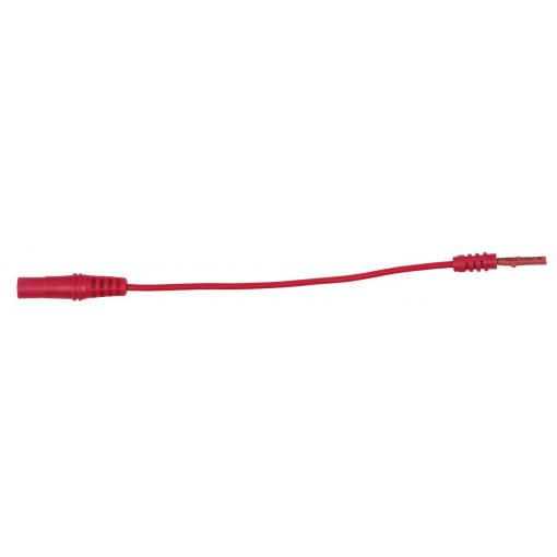 KS Tools 150.0961 propojovací kabel zásuvka 4 mm - zásuvka 2 mm červená 1 ks