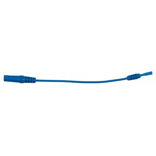 KS Tools 150.0962 propojovací kabel zásuvka 4 mm - modrá 1 ks